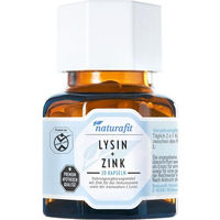 Produktbild von NATURAFIT Lysin und Zink Kapseln 20 Stück