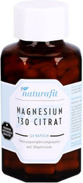 Naturafit Magnesium Citrat Kapseln 120 Stück laktosefrei glutenfrei ohne Gelatine – Bild 1 von 2