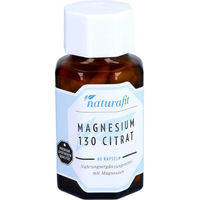 Produktbild von Naturafit Magnesium Citrat Kapseln 60 Stück laktosefrei und glutenfrei