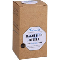 Produktbild von naturafit Magnesium Direkt Sticks glutenfrei und laktosefrei 30 Stück