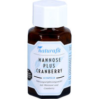 Produktbild von NATURAFIT Mannose plus Cranberry Kapseln 60 Stück