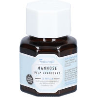 Produktbild von naturafit Mannose Plus Cranberry Kapseln ohne Zusatzstoffe 20 Stück