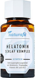 Naturafit Melatonin Schlaf Komplex Kapseln 60 Stück – Bild 1 von 1