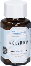 naturafit Molybdän Kapseln vegan glutenfrei laktosefrei 90 Stück – Bild 1 von 2