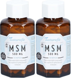 naturafit MSM 500 mg Kapseln 120 Stück – Bild 1 von 1