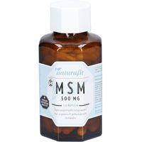 Produktbild von naturafit MSM 500 mg Kapseln 120 Stück