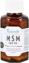 Naturafit MSM 500 mg Kapseln 120 Stück – Bild 1 von 1