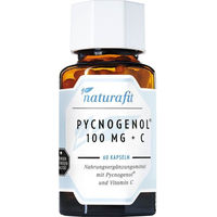 Produktbild von Naturafit Pycnogenol 100 mg + Vitamin C Kapseln 60 Stück