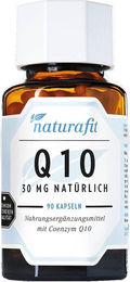 Naturafit Q10 Ubiquinon 30 mg Kapseln 90 Stück vegetarisch laktosefrei glutenfrei – Bild 1 von 1