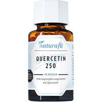 Produktbild von naturafit QUERCETIN 250 Kapseln ohne Zusatzstoffe