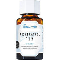 Produktbild von Naturafit Resveratrol 125 Kapseln 60 Stück