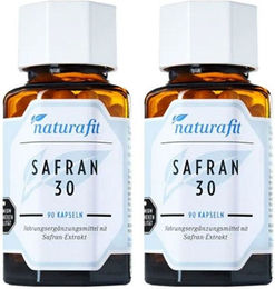 naturafit Safran-Extrakt Kapseln ohne Zusatzstoffe 30 Stück – Bild 1 von 1