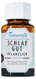 naturafit Schlafgut pflanzlich Kombipräparat Kapseln 60 Stück – Bild 1 von 1