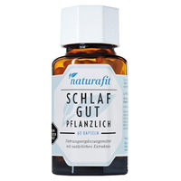 Produktbild von naturafit Schlafgut pflanzlich Kombipräparat Kapseln 60 Stück