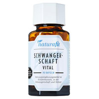 Produktbild von naturafit Schwangerschaft Vital Kapseln für Schwangere und Stillende, 90 Kapseln