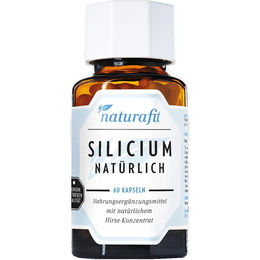 NATURAFIT Silicium Kieselerde Kapseln 60 Stück – Bild 1 von 1