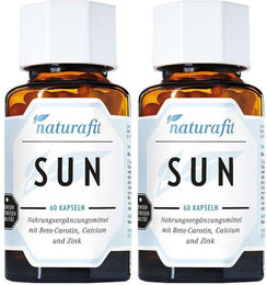 naturafit Sun Vitamin A Kapseln ohne Zusatzstoffe 120 Stück – Bild 1 von 1