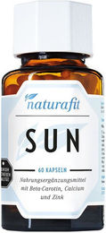 naturafit Sun Vitamin A Kapseln ohne Zusatzstoffe 60 Stück – Bild 1 von 1