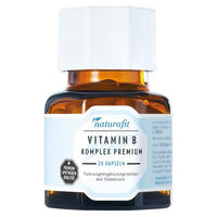 Produktbild von naturafit Vitamin B Komplex Premium Kapseln, 20 Kapseln