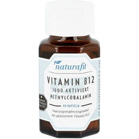 Produktbild von Naturafit Vitamin B12 aktiviert Kapseln 90 Stück