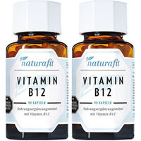 Produktbild von naturafit Vitamin B12 Kapseln 180 Stück