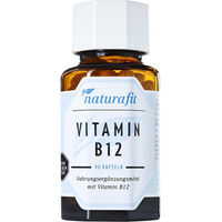 Produktbild von Naturafit Vitamin B12 Kapseln 90 mg