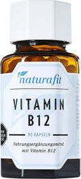 Naturafit Vitamin B12 Kapseln 90 mg – Bild 1 von 1