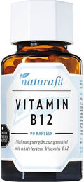 Naturafit Vitamin B12 Kapseln 90 Stück – Bild 1 von 1