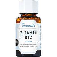 Produktbild von Naturafit Vitamin B12 Kapseln 90 Stück