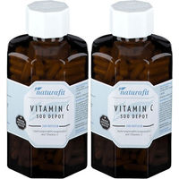 Produktbild von naturafit Vitamin C 500 Depot Ascorbinsäure Kapseln