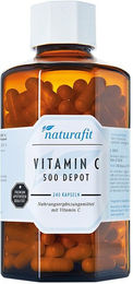Naturafit Vitamin C 500 Depot Kapseln 240 Stück – Bild 1 von 1