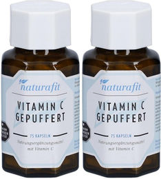 naturafit Vitamin C gepuffert Calciumascorbat 500 mg Kapseln – Bild 1 von 1
