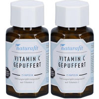 Produktbild von naturafit Vitamin C gepuffert Calciumascorbat 500 mg Kapseln