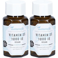 Produktbild von naturafit Vitamin D3 1000 IE Kapseln 180 Stück