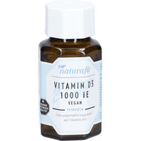 Produktbild von naturafit Vitamin D3 1000 IE Kapseln