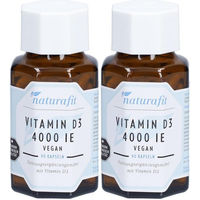Produktbild von naturafit Vitamin D3 2000 IE Kapseln 180 Stück