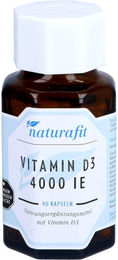 Naturafit Vitamin D3 4000 IE Kapseln 90 Stück – Bild 1 von 2