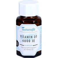 Produktbild von Naturafit Vitamin D3 4000 IE Kapseln 90 Stück