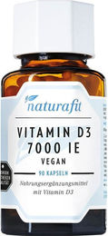 Naturafit Vitamin D3 7000 IE vegan Kapseln 90 Stück – Bild 1 von 2