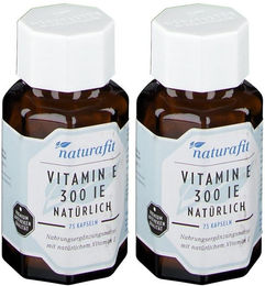 naturafit Vitamin E 300 Kapseln 150 Stück glutenfrei und laktosefrei – Bild 1 von 1