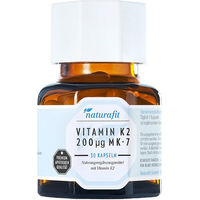 Produktbild von Naturafit Vitamin K2 MK-7 200 µg Kapseln 30 Stück