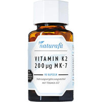 Produktbild von naturafit Vitamin K2 MK-7 200 µg Kapseln 90 Stück