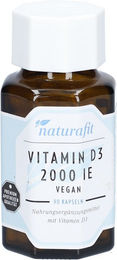 naturafit VITMIN D3 2000 IE Vegan Kapseln – Bild 1 von 2