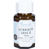 Produktbild von naturafit VITMIN D3 2000 IE Vegan Kapseln