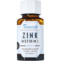 Produktbild von Naturafit Zink Histidin C Kapseln