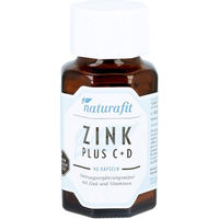 Produktbild von Naturafit Zink Plus mit Vitamin C und Vitamin D Kapseln