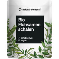 Produktbild von natural elements Bio Flohsamenschalen Pulver glutenfrei