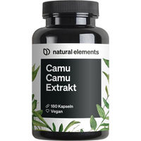 Produktbild von natural elements Camu Camu Extrakt Kapseln – Vitamin C – 180 Kapseln