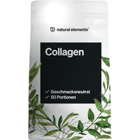 Produktbild von natural elements Collagen Pulver 500 g – Kollagen Hydrolysat Peptide Typ I und III aus Rind – ohne Zusatzstoffe