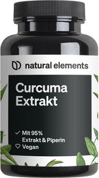 natural elements Curcuma Extrakt standardisiert 90 Kapseln – Bild 1 von 3